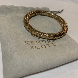 Kendra Scott Gold Bangle (Thick)